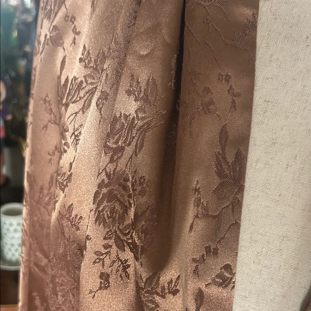 Vintage Gold Damask Scarf Wrap Shawl
